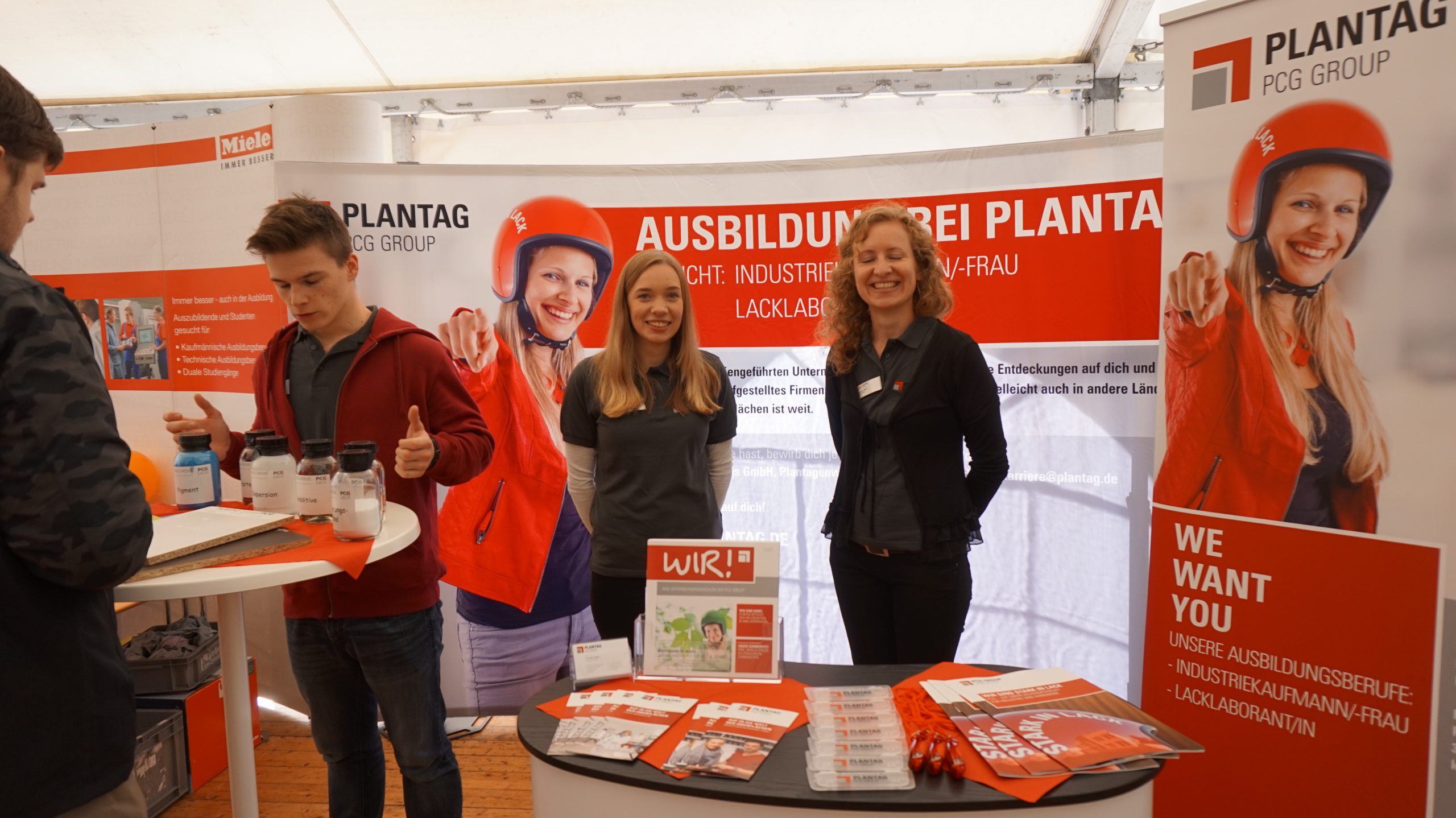 Azubi-Messe mit Plantag