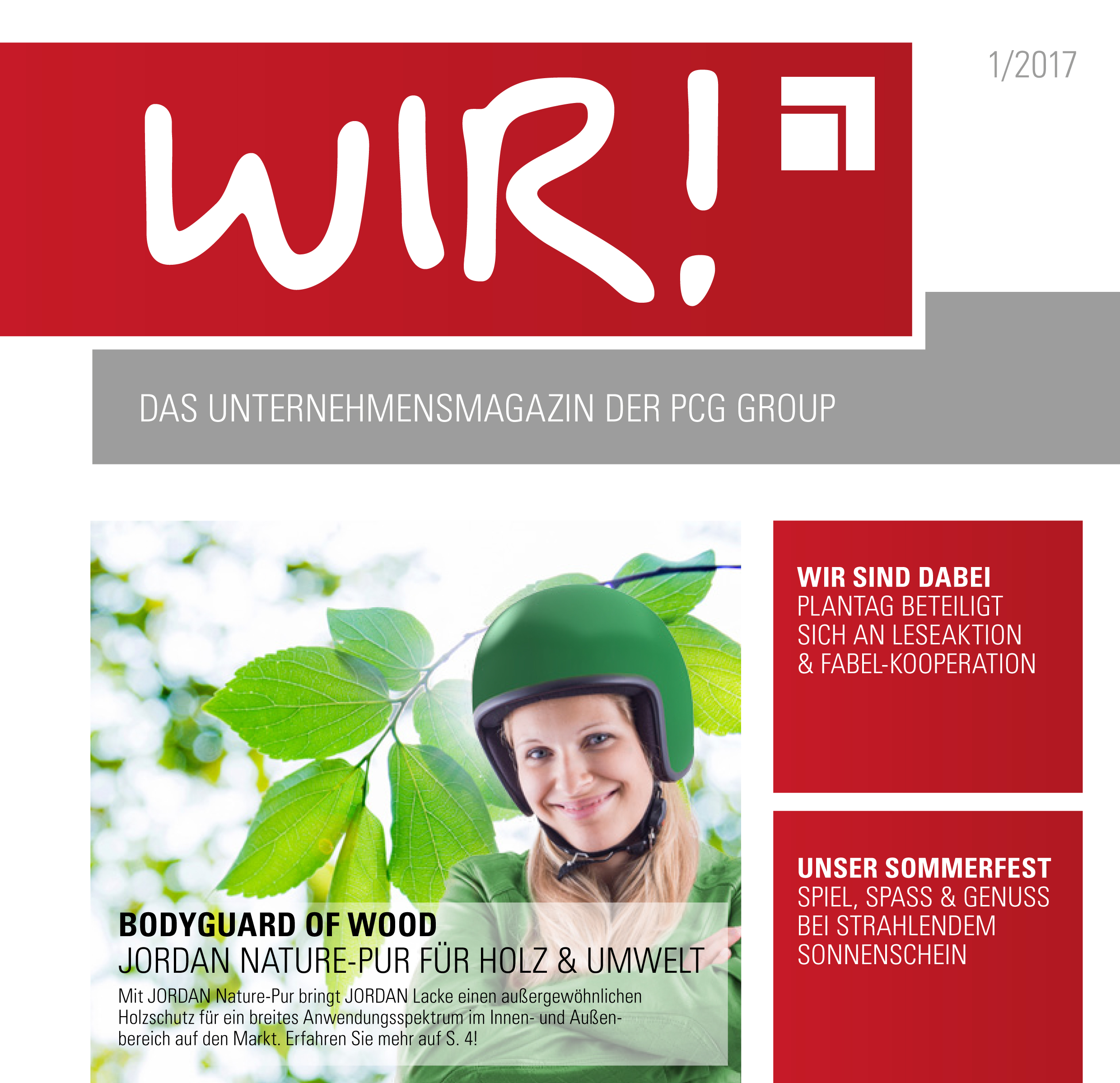 WIR! Unternehmenszeitschrift